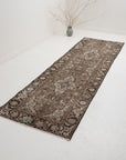 3'0 x 9'8 | Beautiful Brown Malayer Runner | R-3740
