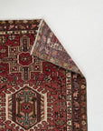 2'7 x 16'1 | Long Muted Red Runner | Designers R-2821