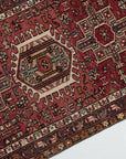 2'7 x 16'1 | Long Muted Red Runner | Designers R-2821