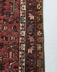 2'7 x 16'1 | Long Muted Red Runner | Designers R-2821