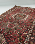 2'7 x 16'1 | Long Muted Red Runner | Designers R-2821