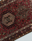 2'7 x 16'1 | Long Muted Red Runner | Designers R-2821