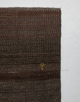 3'11 x 6'7 | Dark Brown Gabbeh Rug | G-3773