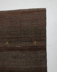 3'11 x 6'7 | Dark Brown Gabbeh Rug | G-3773