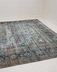 RESERVED | BW | 8'6 x 12'0 | Blue Distressed Antique Mahal | Designers M-481