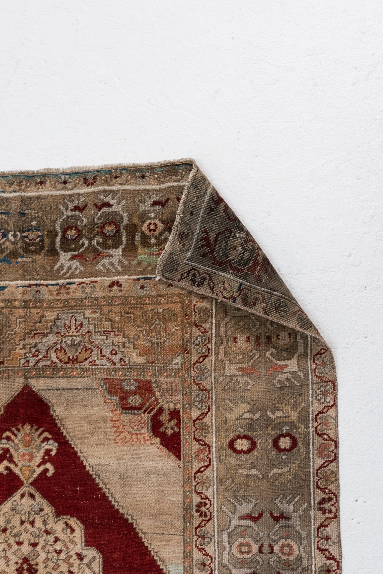 3'10 x 6'5 | Rare Antique Medallion Rug | W-2913