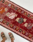 2'10 x 13'5 | Beautiful Rose Runner | R-3496