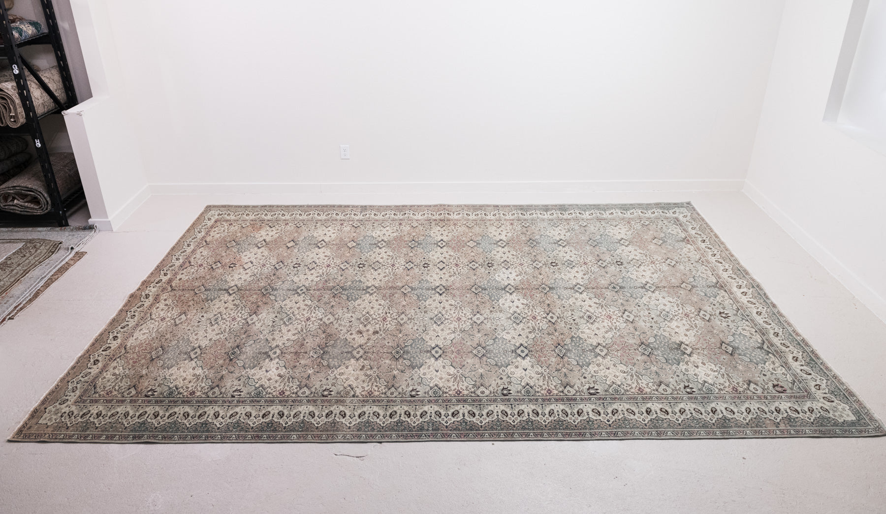 9'0 x 13'2 | Beautiful Muted Vintage Kayseri | M-2362