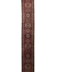 2'7 x 16'1 | Long Muted Red Runner | Designers R-2821