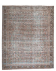 7'9 x 9'5 | Vintage Distressed Blue Mahal | CE-V-2520