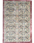 6'9 x 10'0 | Floral Oushak | S-2599