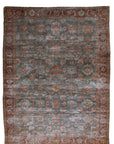8'8 x 11'5 | Blue and Blush Mahal | M-2654