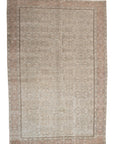 6'4 x 9'5 | Pink Vintage Rug | C-2978