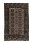 5'0 x 7'10 | Medium Afghan Vintage Rug | CE-W-3120