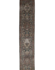 2'7 x 12'2 | Colorful Tabriz Vintage Runner | R-3303