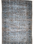 RESERVED | BW | 8'6 x 12'0 | Blue Distressed Antique Mahal | Designers M-481