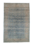 7’0 x 10'4 | Large Blue Vintage Tabriz | S-3736