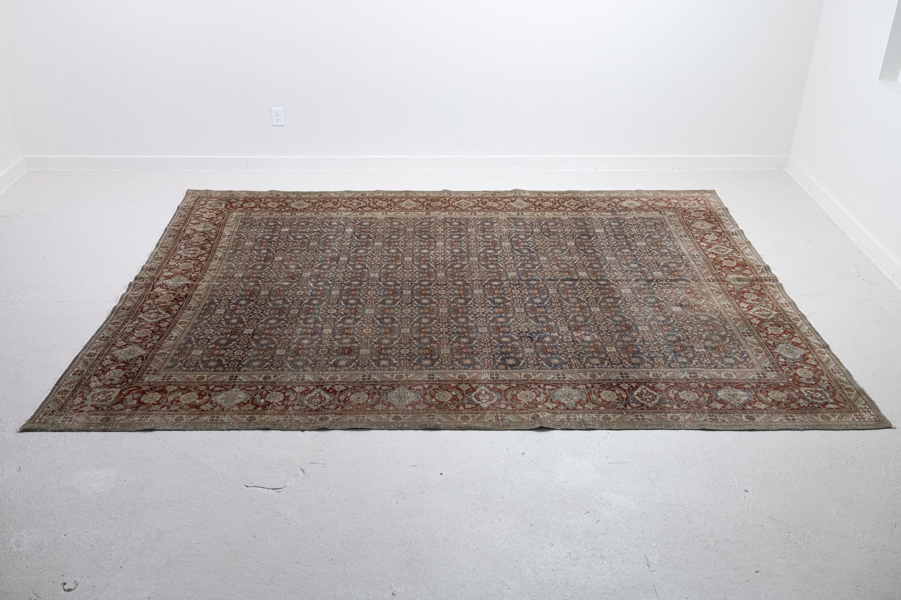7'11 x 11'0 | Large Antique Tabriz | L-2298
