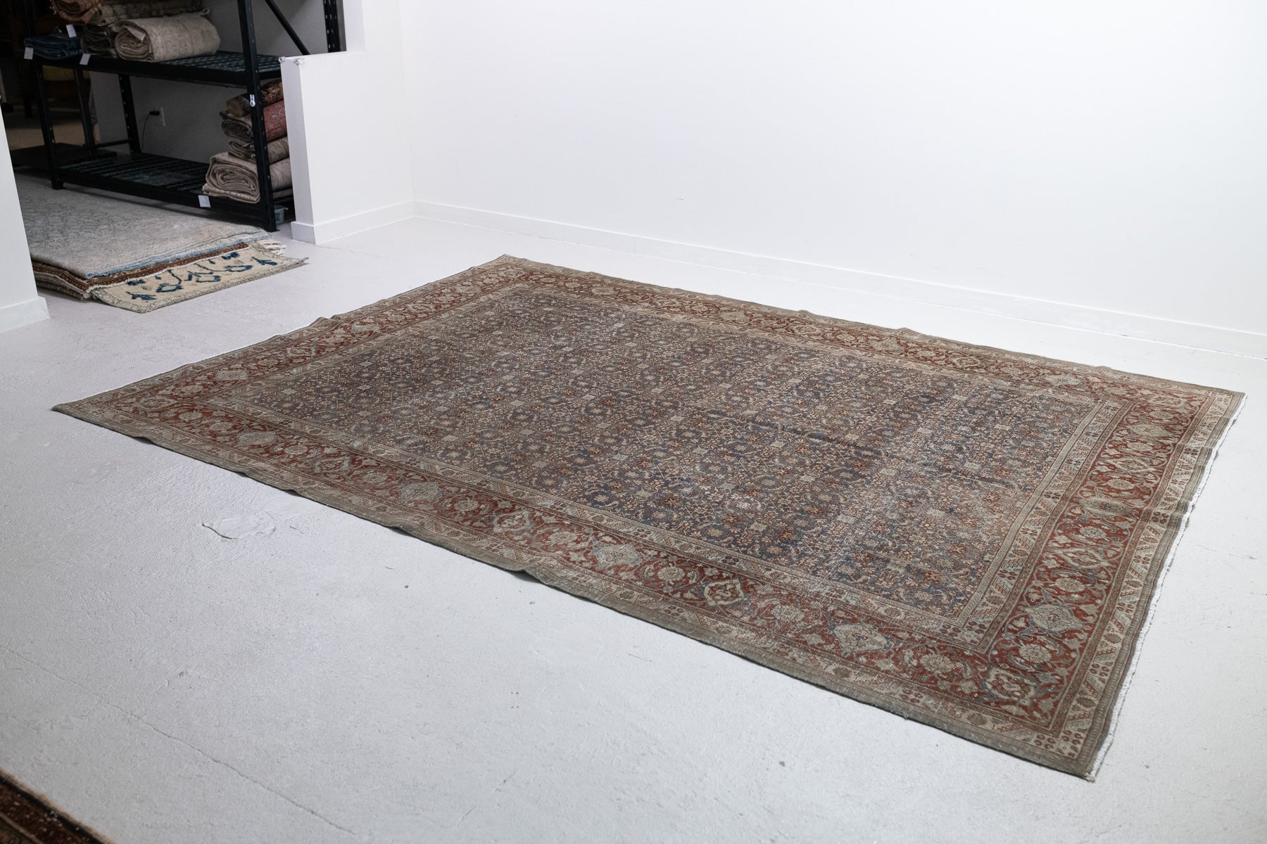7'11 x 11'0 | Large Antique Tabriz | L-2298