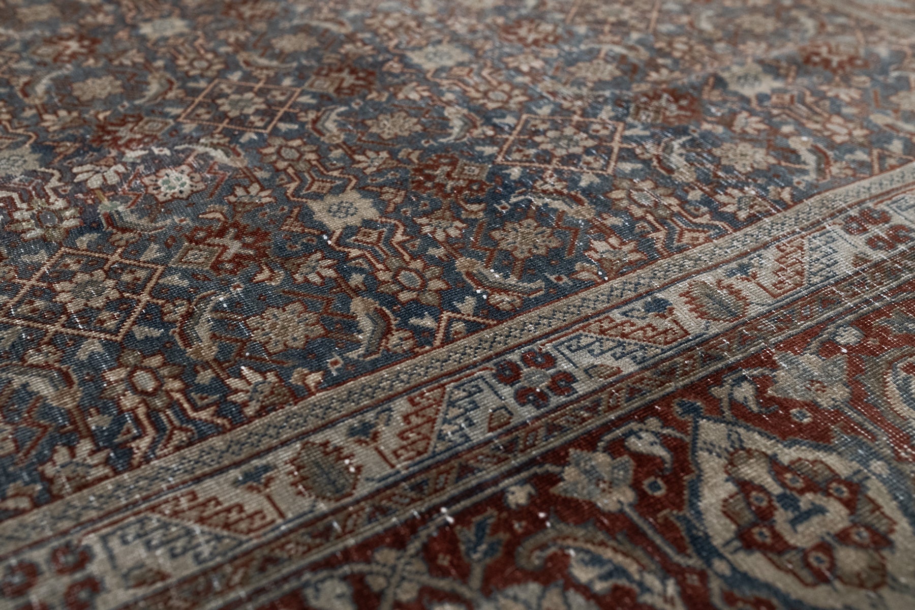 7'11 x 11'0 | Large Antique Tabriz | L-2298