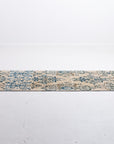 2'5 x 10'0 | Neutral and Blue Vintage Runner | R-2277