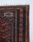 4'2 x 7'9 | Vintage Qashqai Rug | CE-W-2308