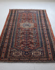 4'2 x 7'9 | Vintage Qashqai Rug | CE-W-2308