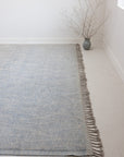 9'10 x 14'6 | Modern Blue Moroccan Rug | L-2212
