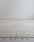 9' x 12'3 | Extra Large Modern Beige Moroccan | Lillian
