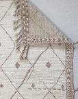 9' x 12'3 | Extra Large Modern Beige Moroccan | Lillian