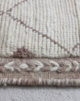 9' x 12'3 | Extra Large Modern Beige Moroccan | Lillian