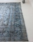 8'6 x 12'0 | Blue Distressed Antique Mahal | Designers M-481