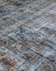 8'6 x 12'0 | Blue Distressed Antique Mahal | Designers M-481