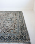 8'11 x 11'9 | Extra Large 1940s Blue Hamadan | Designers L-2097