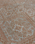 8'3 x 10'6 | 1930s Rust Colored Sivas Rug | Designers CE-D-1943