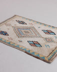 2'10 x 4 | Small Moroccan Rug | M-2075