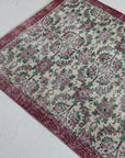 3'7 x 6'7 | Red Floral Medium Rug | N-2812