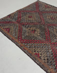 6'0 x 9'4 | Vintage Checkered Rug | CE-C-2893