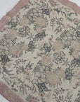 3'10 x 6'8 | Vintage Pink Floral Rug | N-2260