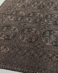 8'10 x 12'0 | Extra Large Brown Afghan Vintage Rug | CE-L-3112