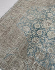 7'9 x 11'5 | Large Blue & Camel Tabriz | D-2641
