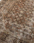 Reserved | 8'5 x 10'1 | Extra Large Distressed Mahal Rug | L-3100