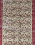 6'10 x 9'10 | 1960s Floral Turkish Oushak | S-593