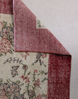 6'10 x 9'10 | 1960s Floral Turkish Oushak | S-593