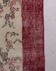 6'10 x 9'10 | 1960s Floral Turkish Oushak | S-593