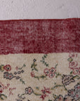 6'10 x 9'10 | 1960s Floral Turkish Oushak | S-593