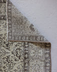 5'6 x 8'8 | Large Brown Turkish Oushak Rug | B-479