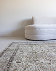 5'6 x 8'8 | Large Brown Turkish Oushak Rug | B-479