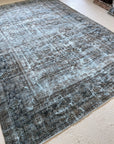 8'6 x 12'0 | Blue Distressed Antique Mahal | Designers M-481