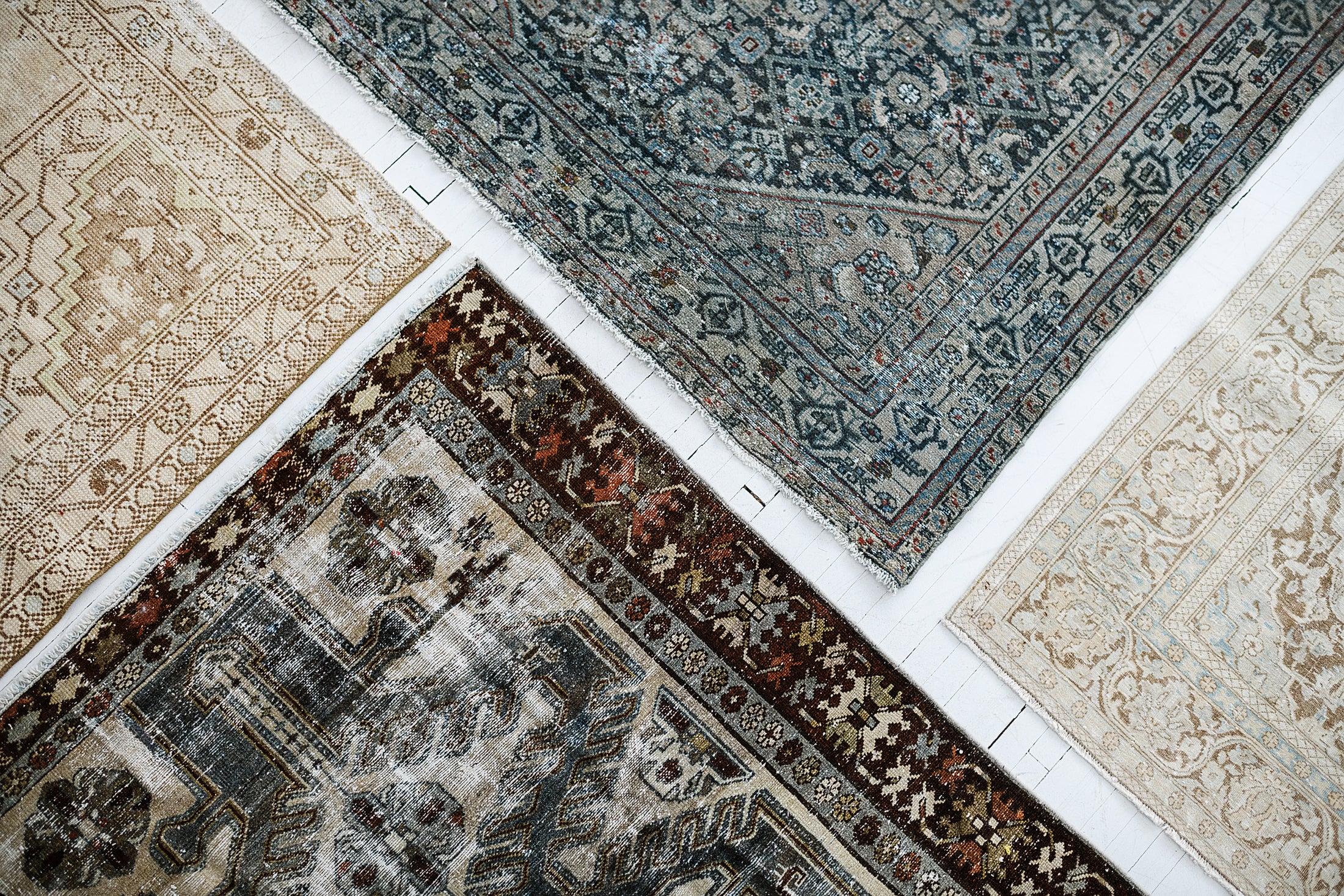 Designer Vintage Rugs For Sale - Curio Rugs